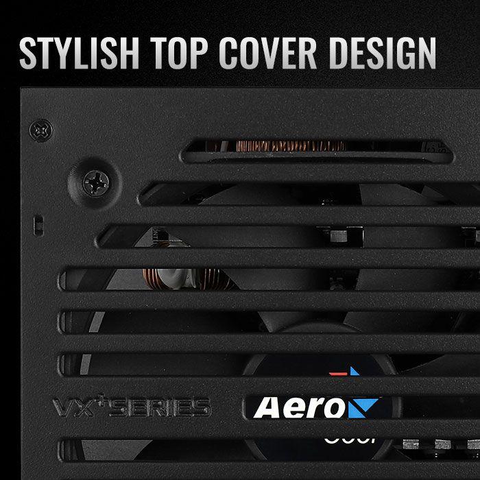 Thumbnail - AeroCool VX PLUS 800 Netzteil 800 W 20+4 pin ATX ATX Schwarz (800 W), PC Netzteil, Schwarz