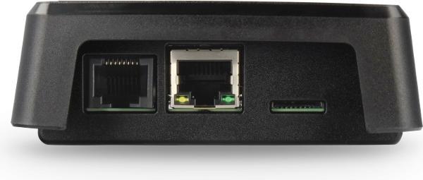 Immagine prodotto Kentix MultiSensor KMS-TI-90-B-BLE mit Ethernet (PoE) und Thermal Image (90° Optik), schwarz