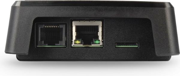 Actual product image Kentix MultiSensor KMS-TI-90-B-BLE mit Ethernet (PoE) und Thermal Image (90° Optik), schwarz