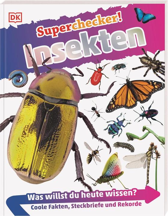 Produktbild Superchecker! Insekten (Deutsch, Andrea Mills, Brigitte Rüssmann, Wolfgang Beuchelt, 2022)