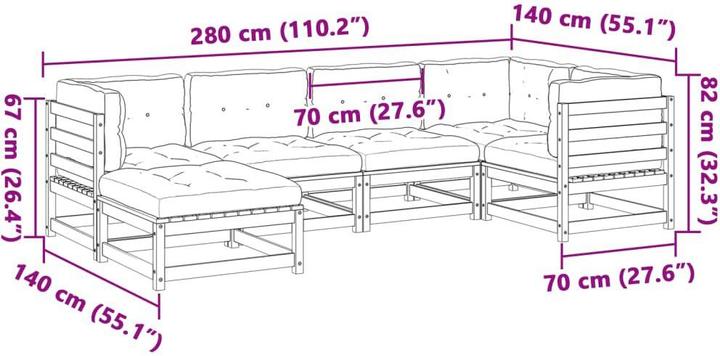 Produktbild vidaXL Louie