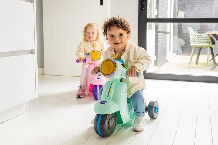 Actual product image VTech Nl 2 In 1 Walking Scooter Blue