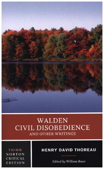 Produktbild Walden, Civil Disobedience, and Other Writings (Englisch, Henry David Thoreau, 2008)