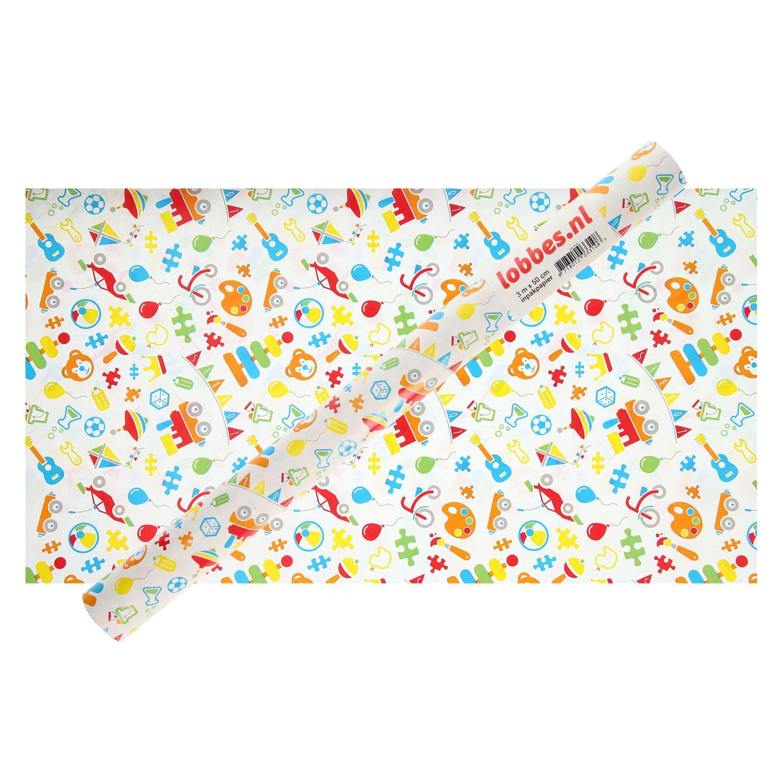 Lobbes, Cadeauverpakking, Geschenkpapier Spielzeug, 3 M
