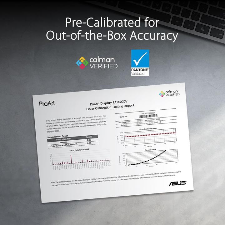 Image du produit ASUS ProArt PA169CDV (3840 x 2160 pixels, 15.60")