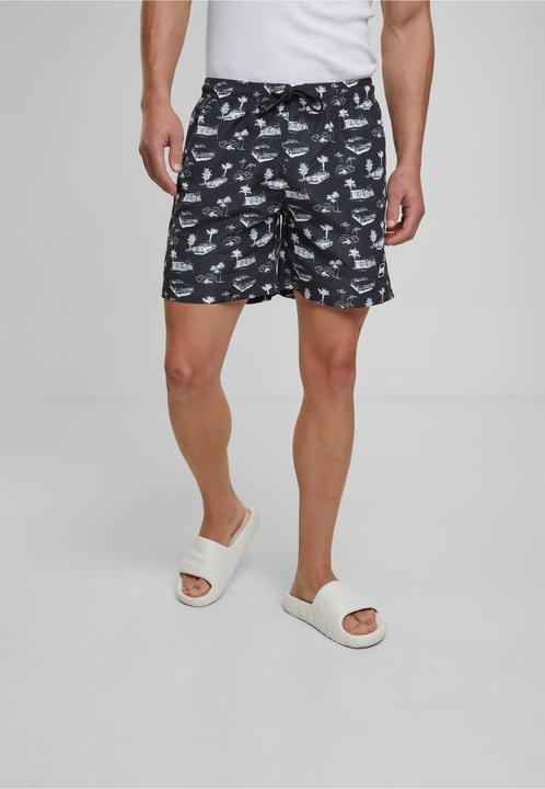 Produktbild Urban Classics Pattern Swim Shorts - 4984 (XXL)
