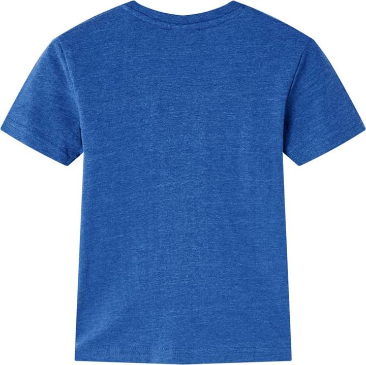 Immagine prodotto VidaXL Maglietta da bambino blu scuro melange 140,Materiale: 80 (140)