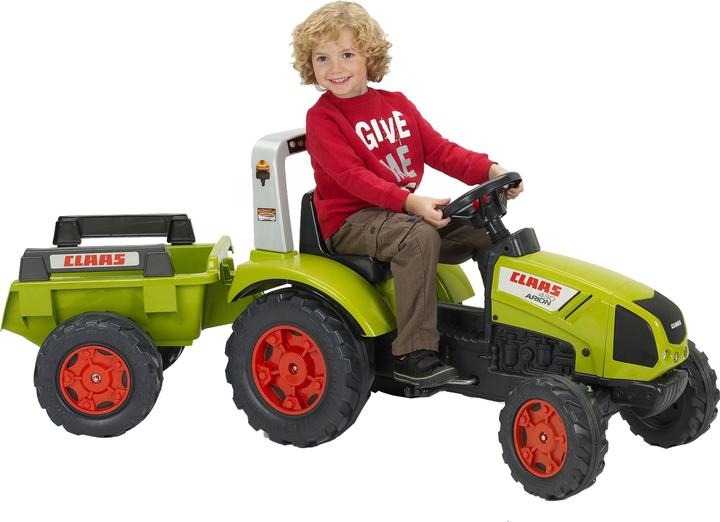 Actual product image Falk Toys Children's tractor L with trailer