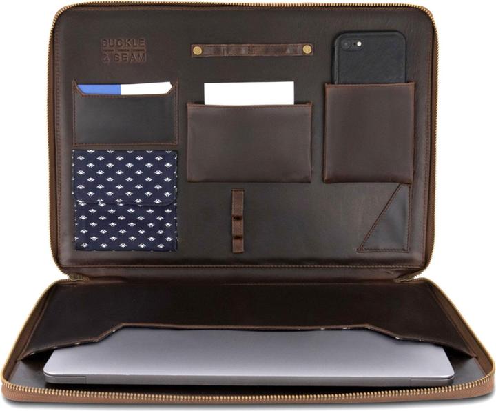 Produktbild Buckle & Seam Leder Dokumentenmappe Ralph Braun / Dot (14")