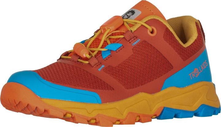 dynamic blue, Mustard, Red clay