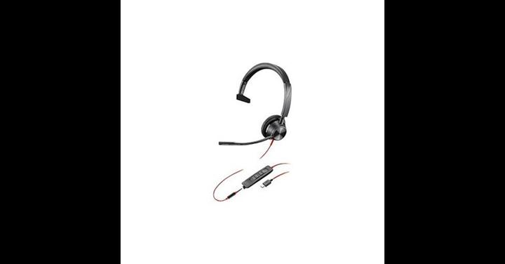 Produktbild HP Poly Blackwire 3315 USB-C Headset (Kabelgebunden, USB-C)