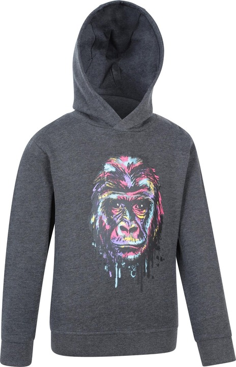Immagine prodotto Mountain Warehouse Felpa con Cappuccio Gorilla Graffiti Bambini (104)