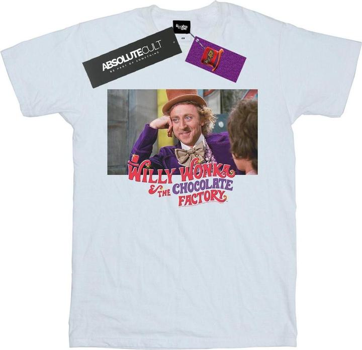 Actual product image Willy Wonka & the Chocolate Factory Boys Condescending Wonka T-Shirt (152, 158)