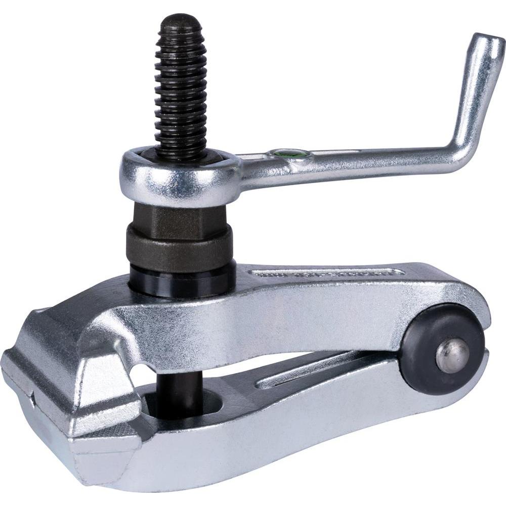 Turnus, Schraubstock + Zwinge, Maschinenspannklobe Baureihe 109 Backen-B.80mm L.200mm Spann-H.50mm verz. Gelenkführung B...