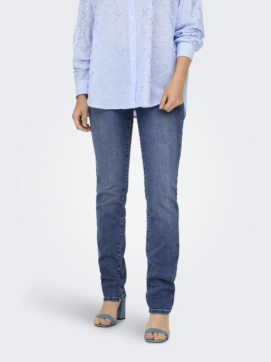 Actual product image Only Slim Fit Mid Rise Jeans Slim Fit Jeans (L)