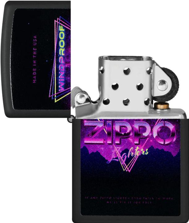Actual product image Zippo Windproof Neon