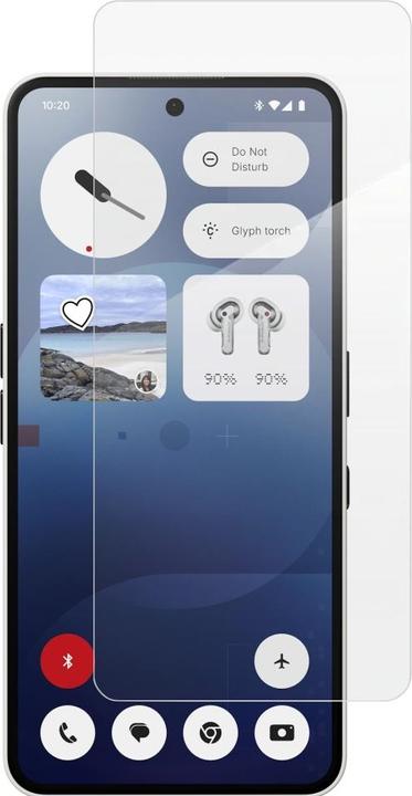 Actual product image Screenguard Panzerglas Schutzfolie Case Friendly Design (1 pcs., Nothing Phone (3a))