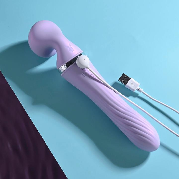 Immagine prodotto Playboy Vibratore a bacchetta Pleasure Vibrato - L'esperienza del piacere supremo