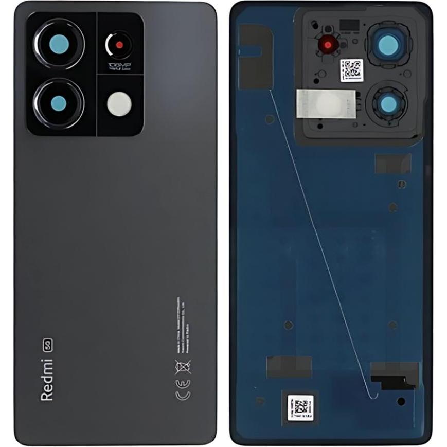 Xiaomi Redmi Note 13 (5G) Back Cover - Black (Xiaomi Redmi Note 13 5G), Cover smartphone, Nero