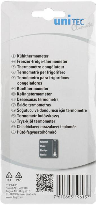 Actual product image Unitec Cool