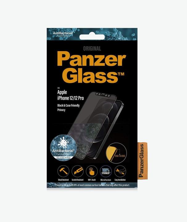 Produktbild PanzerGlass Case Friendly Privacy (1 Stk., Apple iPhone 12, Realme 12 Pro+)
