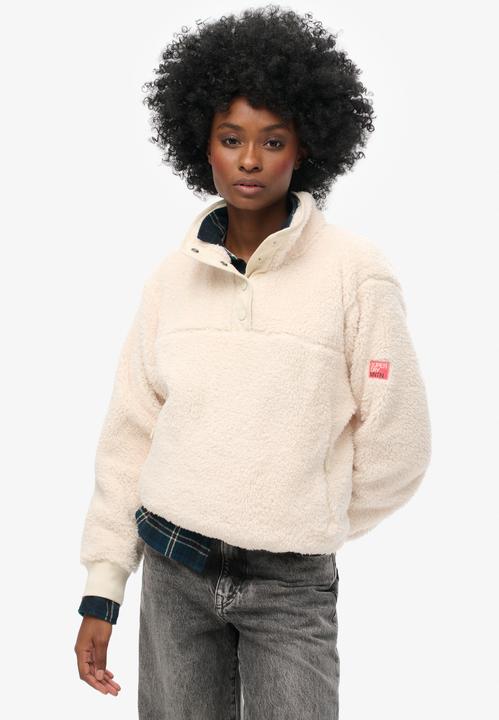 Produktbild Superdry Superweicher Pullover mit halblangem Reissverschluss (12XL)