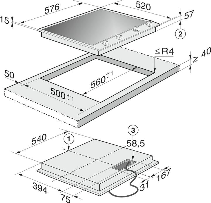Actual product image Miele Cs 1234-1