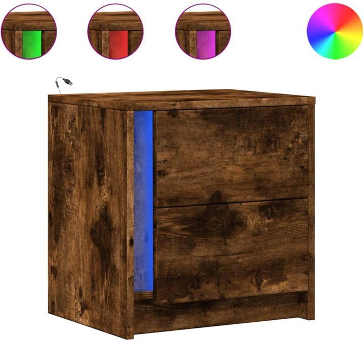 Actual product image vidaXL Nachttisch (43 x 34 x 45 cm)