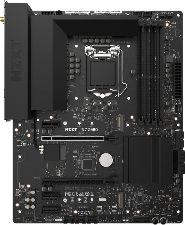 NZXT N7 Z590 (LGA 1200, Intel Z590, ATX)