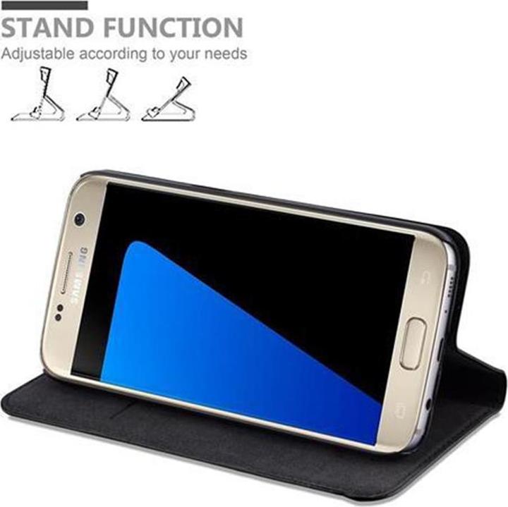 Productafbeelding Cadorabo Boek Onzichtbare Magneethoes (Samsung Galaxy S7)