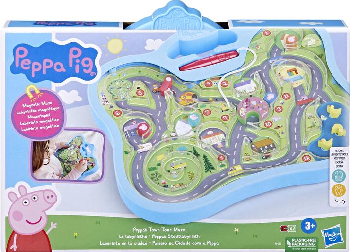 Actual product image Hasbro Toy Peppas City Maze, preschool toys for boys and girls