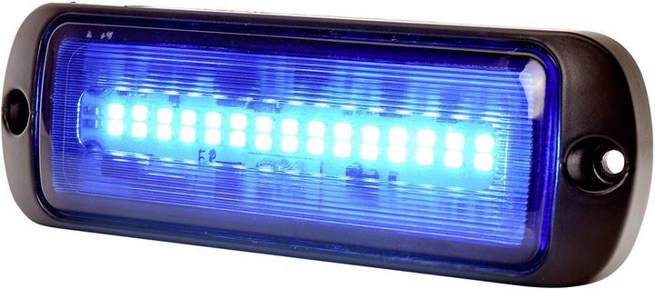 Image du produit WAS Flash d'avertissement LED bleu 12-24 volts Universal synchrone