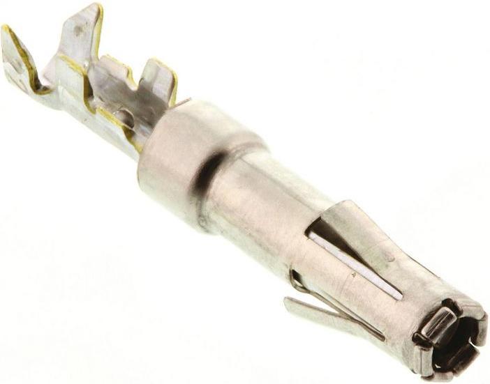 Actual product image ITT Cannon Female Crimp Circular Connector Contact, Wire Size 22  20 AWG, Packung à 100 Stück