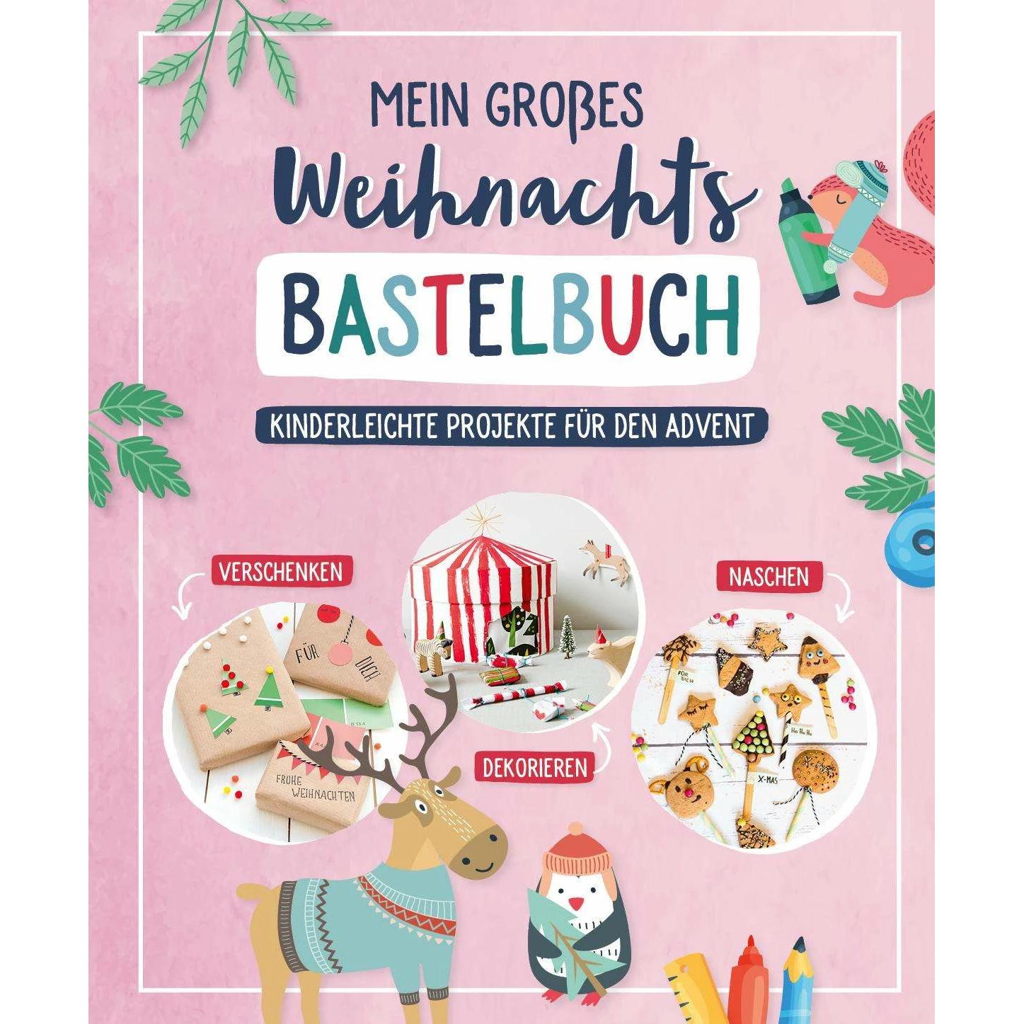 Mein grosses Weihnachts-Bastelbuch, Kinderbücher von Edition Michael Fischer, EMF Verlag