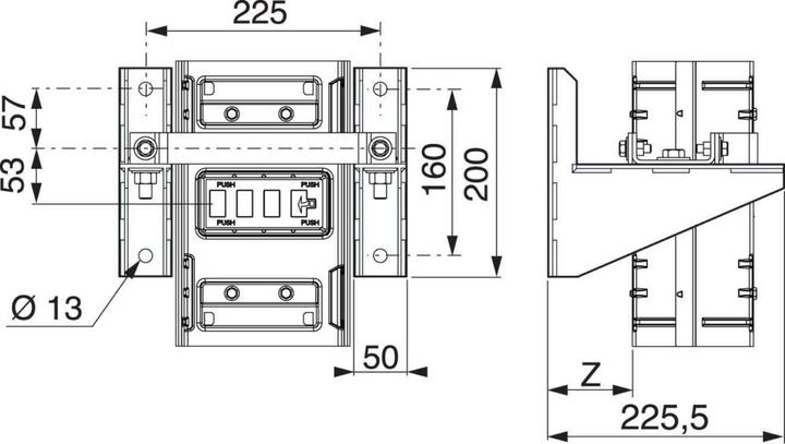 Actual product image Schneider Electric SE KSB630ZV1 End units 500A + 630A