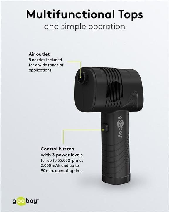 Immagine prodotto Goobay Soffiatore elettrico