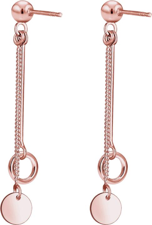 Actual product image Elli Ear Chain, Geo, Circle (925 sterling silver)
