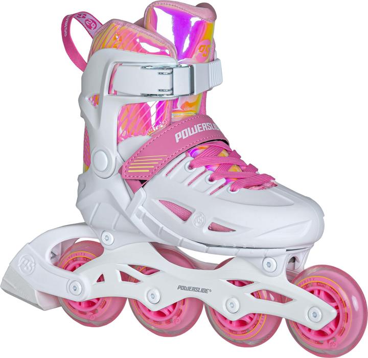 Produktbild Powerslide Rollschuhe Universe 4W Pink II adj. 33-36 (33, 34, 35, 36)