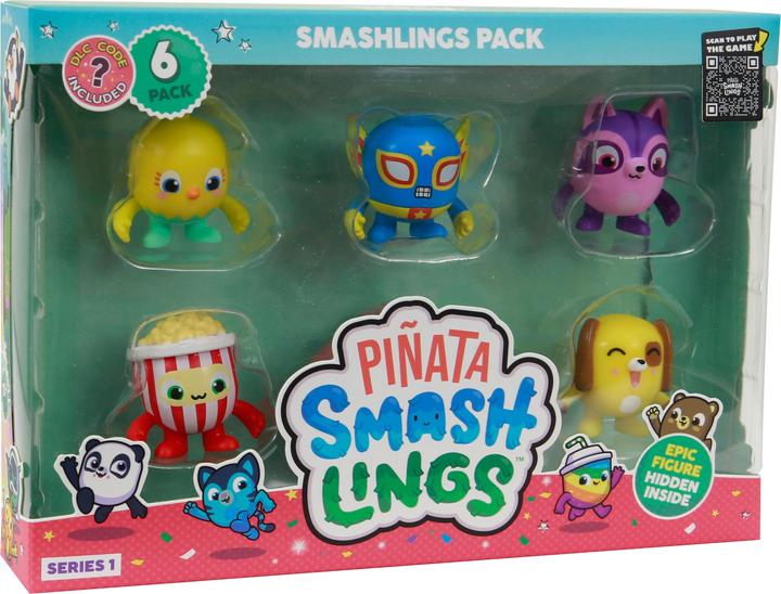 Actual product image Toikido Pinata Smashlings - 6-Pack asst (2055SL)