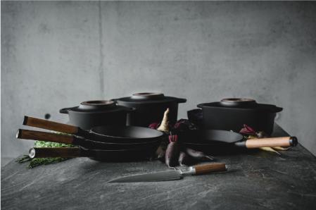 Actual product image Fiskars Norden frying pan, 26cm (26 cm, Frying pan, Cast iron)