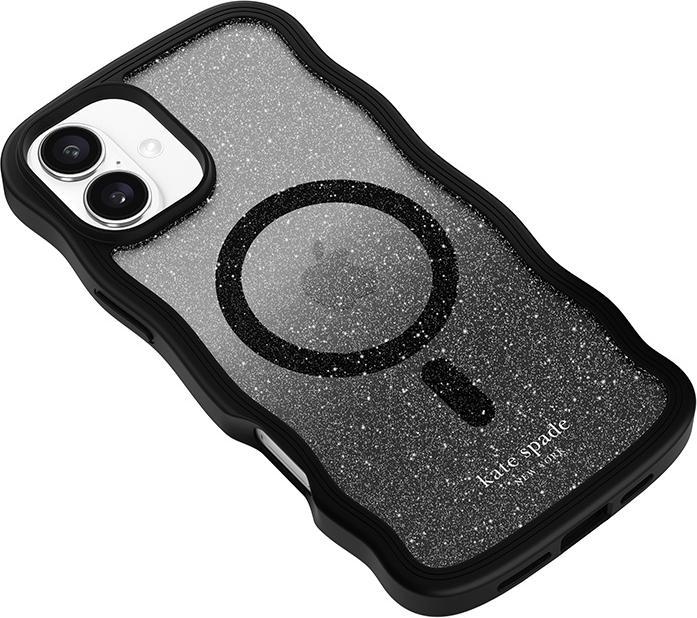 Actual product image Kate Spade Wavy MagSafe - iPhone 16 Plus case (dark) (Apple iPhone 16 Plus)