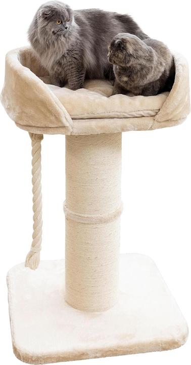 Kerbl Scratching post Toni XL, 58x58x92 cm (92 cm, Beige, White)