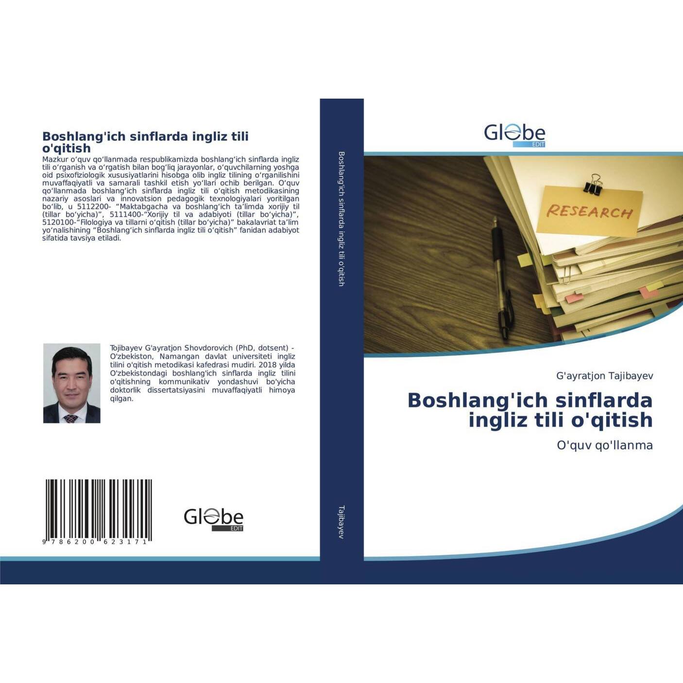 Boshlang'ich sinflarda ingliz tili o'qitish, Schulbücher von G'ayratjon Tajibayev