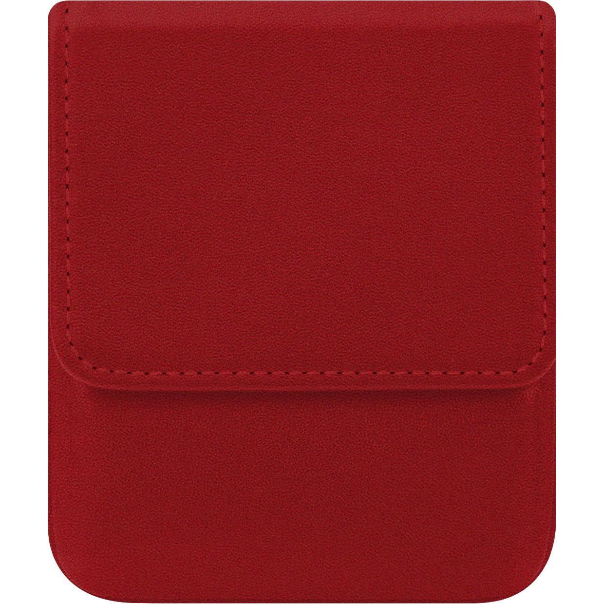 Noreve Lederschutzhülle (Samsung Galaxy Z Flip6), Smartphone Hülle, Rot
