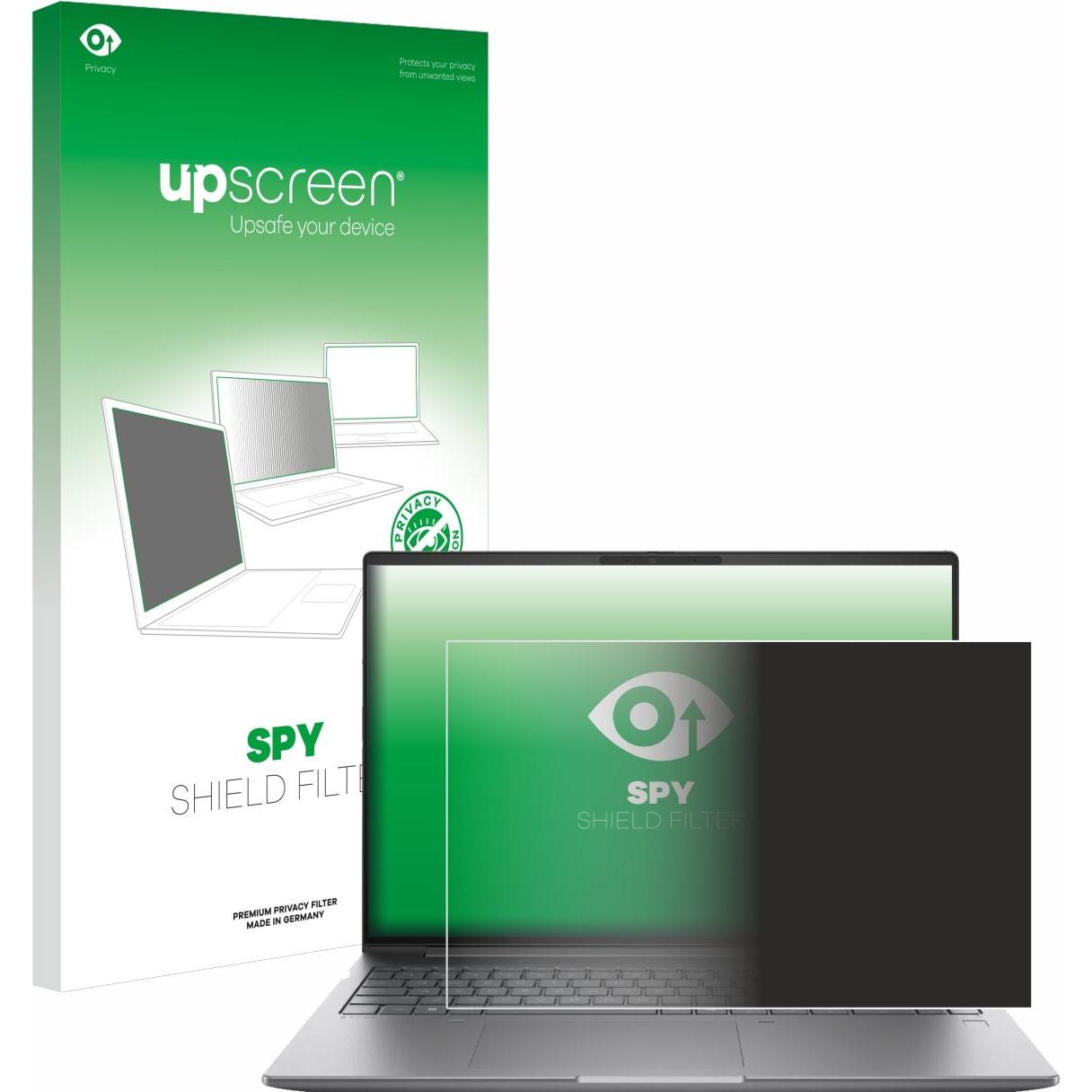 upscreen Blickschutzfilter Anti-Spy Privacy Filter Blaulicht-Schutz (40.64", 16 : 10), Notebook Schutzfolie