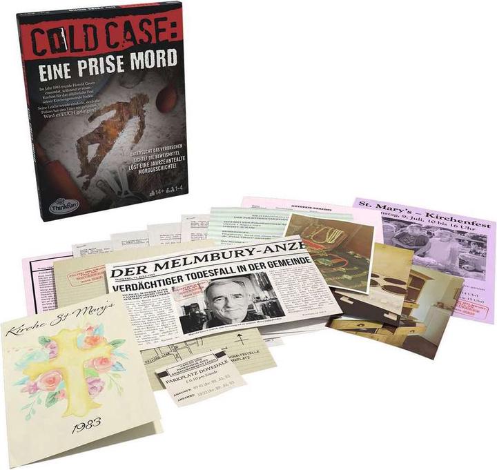 Produktbild Thinkfun Cold Case: Eine Prise Mord (Deutsch)