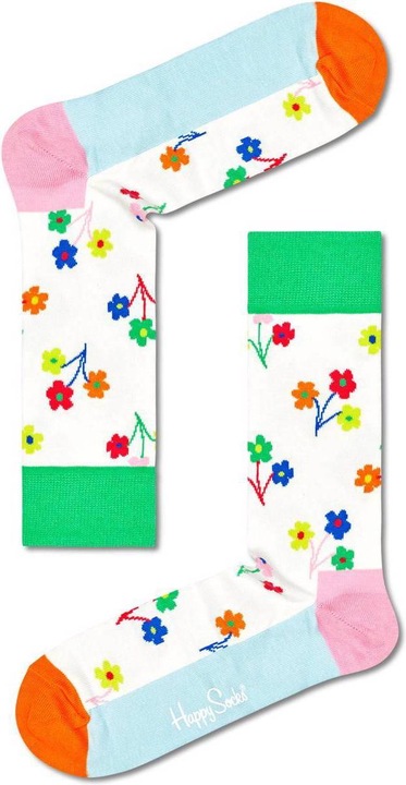 Actual product image Happy Socks Flowers (pack of 3, 36 - 40)