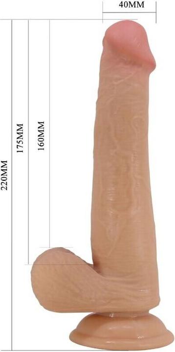 Immagine prodotto Pretty Love Dildo Realistico Grande 22 cm In Carne E Ossa