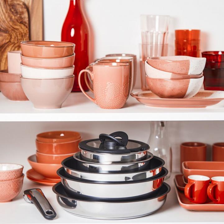 Actual product image Tefal SET 10P L897SA74 (Pot, Steel)