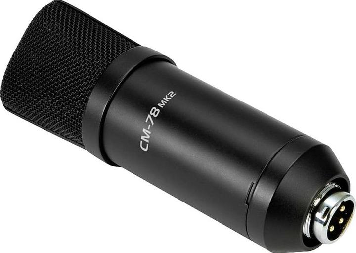 Produktbild Omnitronic MIC CM-78MK2 Grossmembran-Kondensatormikrofon